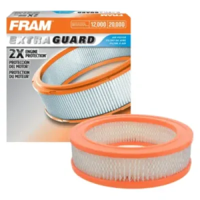 FRAM Extra Guard Air Filter, CA160 for Select American Motors, Checker, Chrysler,